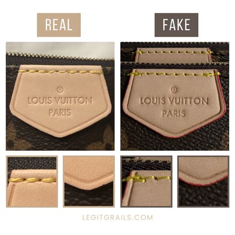 cartera louis vuitton original vs replica|how to spot a real louis vuitton.